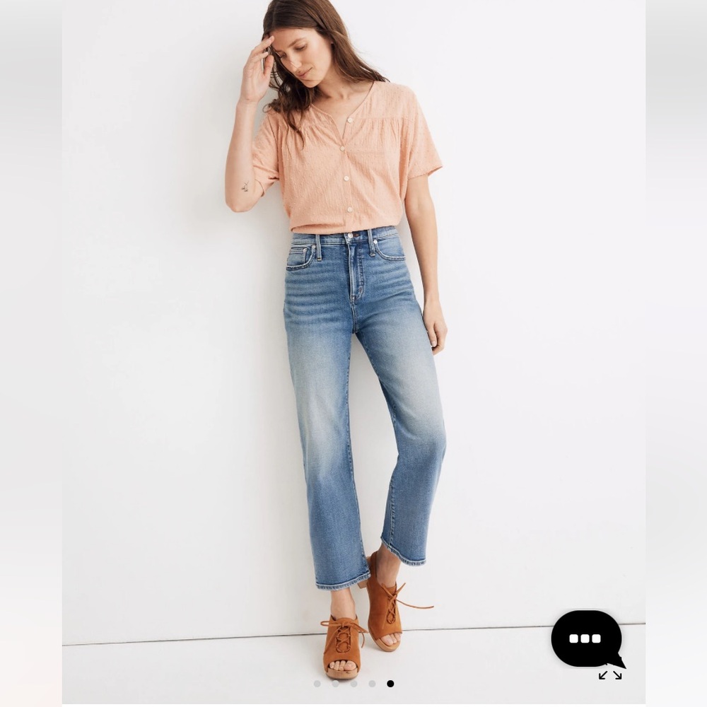 Madewell Slim Wide Leg Crop Jeans Women’s 27